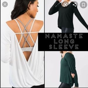 Zyia Namaste Black Shirt